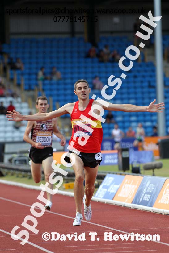 Mens 3000 metres steeplechase, Sainsbury's British Champs, Alexander Stadium, Birmingham. Photo: David T. Hewitson/Sprts for All Pics